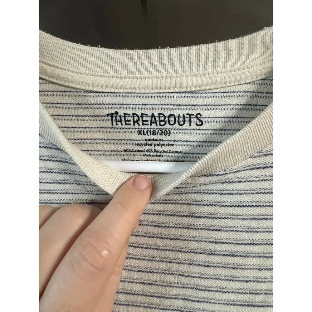 Striped SS and Jeans Outfit - Thereabouts - XL (18/20)